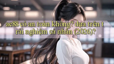 ae88 có an toàn không dựa trên trải nghiệm cá nhân (2026)