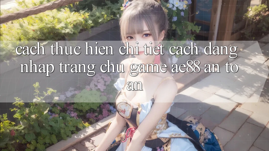 Cách thực hiện Chi Tiết Cách Đăng Nhập Trang chủ Game AE88 An Toàn Cách thực hiện Chi Tiết Cách Đăng Nhập Trang chủ Game AE88 An Toàn