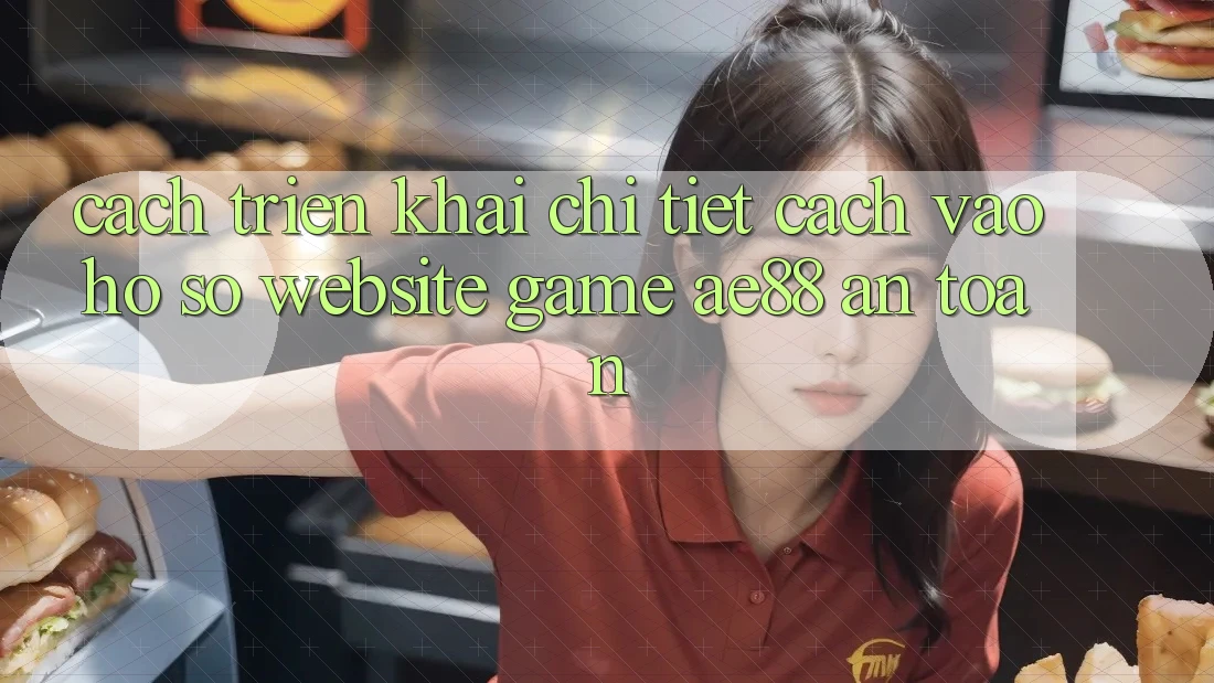 Cách triển khai Chi Tiết Cách Vào hồ sơ Website Game AE88 An Toàn Cách triển khai Chi Tiết Cách Vào hồ sơ Website Game AE88 An Toàn