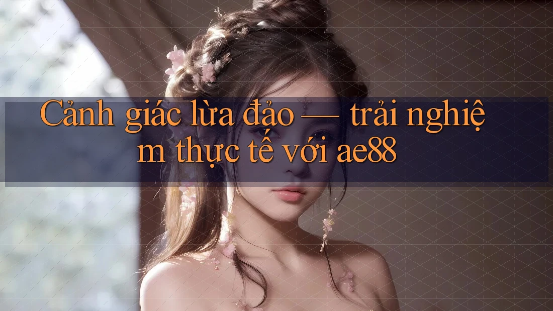 Cảnh giác lừa đảo — trải nghiệm thực tế với ae88 Cảnh giác lừa đảo — trải nghiệm thực tế với ae88