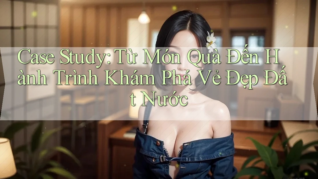 Case Study: Từ Món Quà Đến Hành Trình Khám Phá Vẻ Đẹp Đất Nước Case Study: Từ Món Quà Đến Hành Trình Khám Phá Vẻ Đẹp Đất Nước