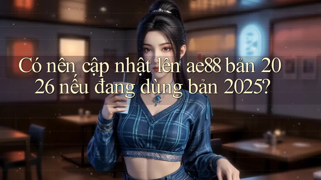 Có nên cập nhật lên ae88 bản 2026 nếu đang dùng bản 2025? Có nên cập nhật lên ae88 bản 2026 nếu đang dùng bản 2025?
