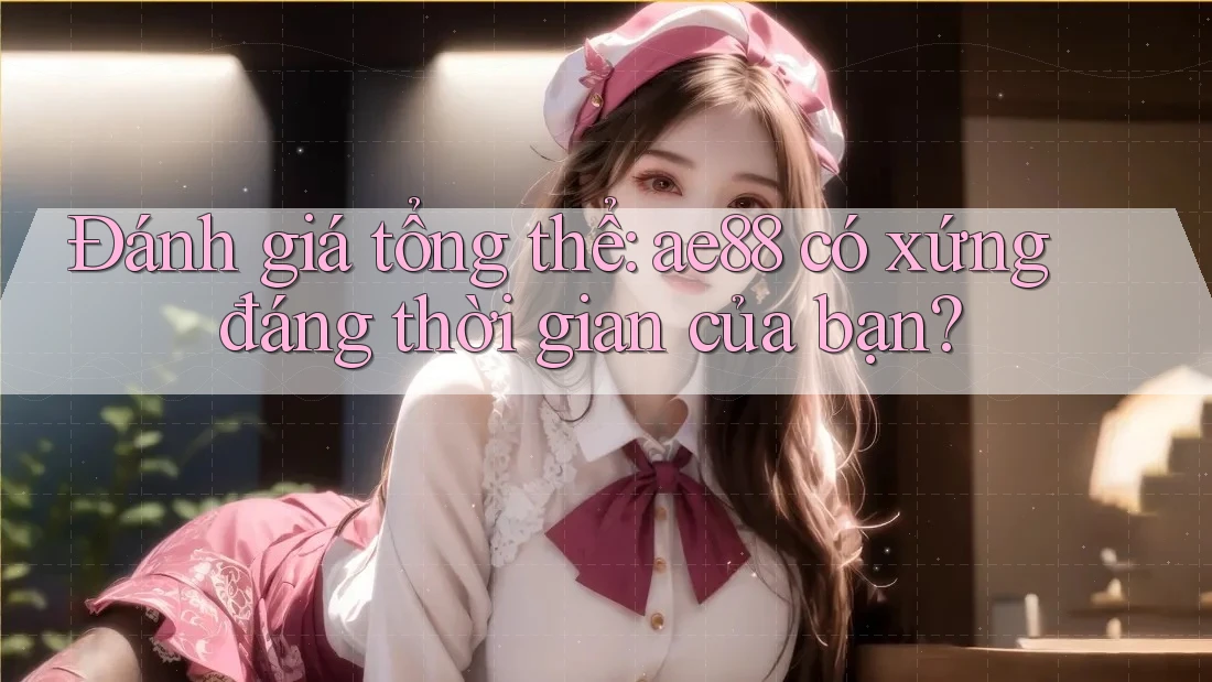 Đánh giá tổng thể: ae88 có xứng đáng thời gian của bạn? Đánh giá tổng thể: ae88 có xứng đáng thời gian của bạn?