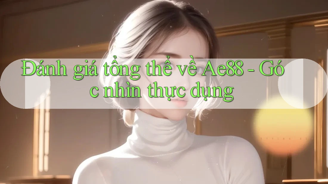 Đánh giá tổng thể về Ae88 - Góc nhìn thực dụng Đánh giá tổng thể về Ae88 - Góc nhìn thực dụng