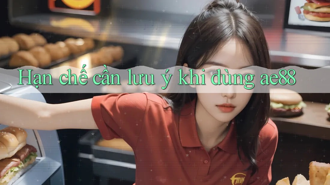 Hạn chế cần lưu ý khi dùng ae88 Hạn chế cần lưu ý khi dùng ae88