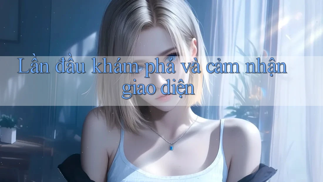 Lần đầu khám phá và cảm nhận giao diện Lần đầu khám phá và cảm nhận giao diện