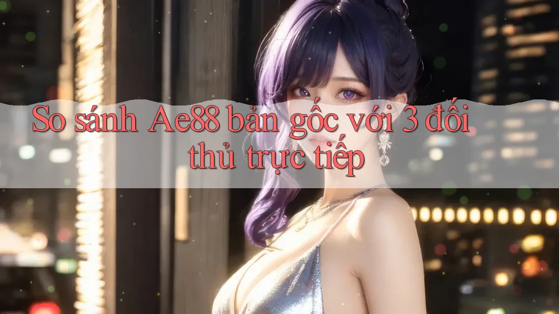 So sánh Ae88 bản gốc với 3 đối thủ trực tiếp