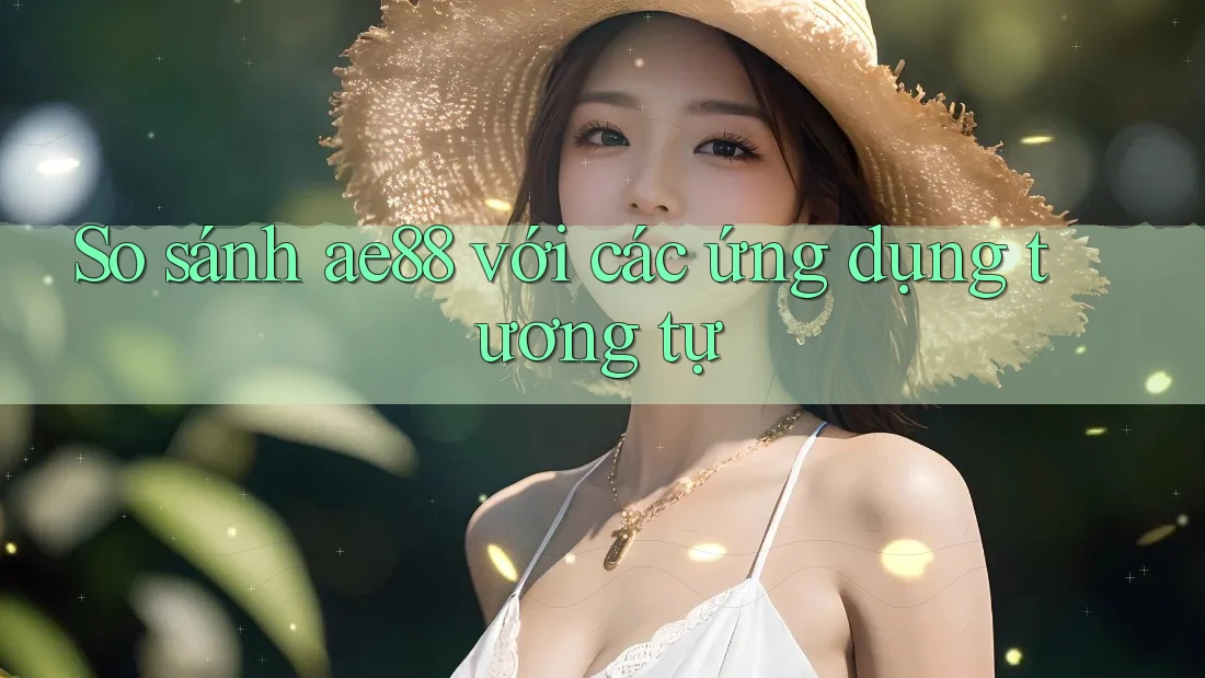 So sánh ae88 với các ứng dụng tương tự