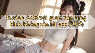 So sánh Ae88 với game xếp hạng khác không cần tải app (2025)