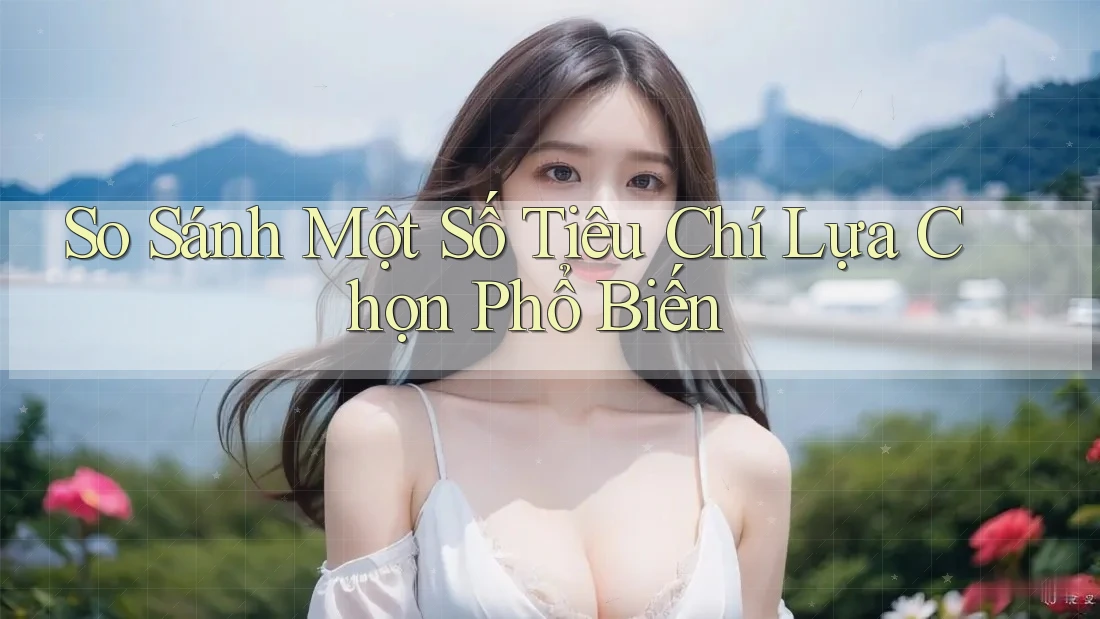 So Sánh Một Số Tiêu Chí Lựa Chọn Phổ Biến So Sánh Một Số Tiêu Chí Lựa Chọn Phổ Biến