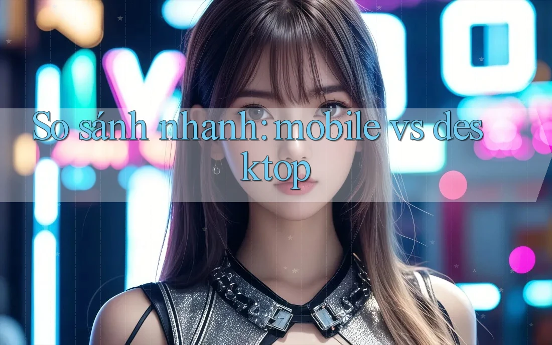 So sánh nhanh: Mobile vs Desktop So sánh nhanh: Mobile vs Desktop