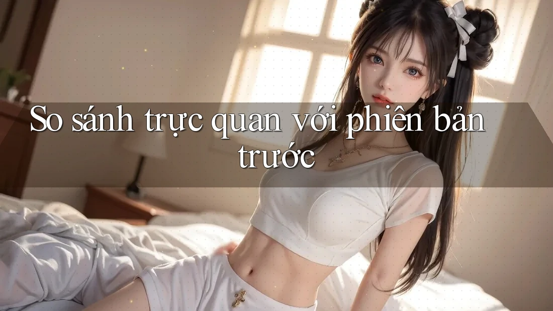 So sánh trực quan với phiên bản trước
