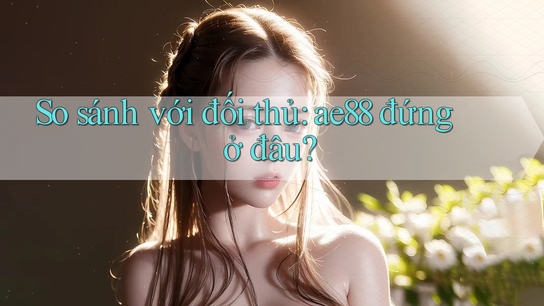 So sánh với đối thủ: Ae88 đứng ở đâu? So sánh với đối thủ: Ae88 đứng ở đâu?