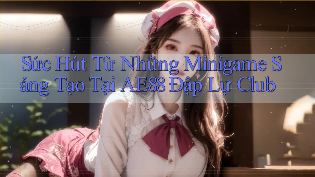 Sức Hút Từ Những Minigame Sáng Tạo Tại AE88 Đập Lự Club Sức Hút Từ Những Minigame Sáng Tạo Tại AE88 Đập Lự Club
