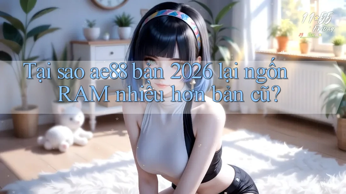 Tại sao ae88 bản 2026 lại ngốn RAM nhiều hơn bản cũ? Tại sao ae88 bản 2026 lại ngốn RAM nhiều hơn bản cũ?