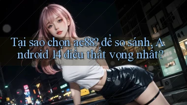 Tại sao chọn ae88 để so sánh, Android 14 điều thất vọng nhất