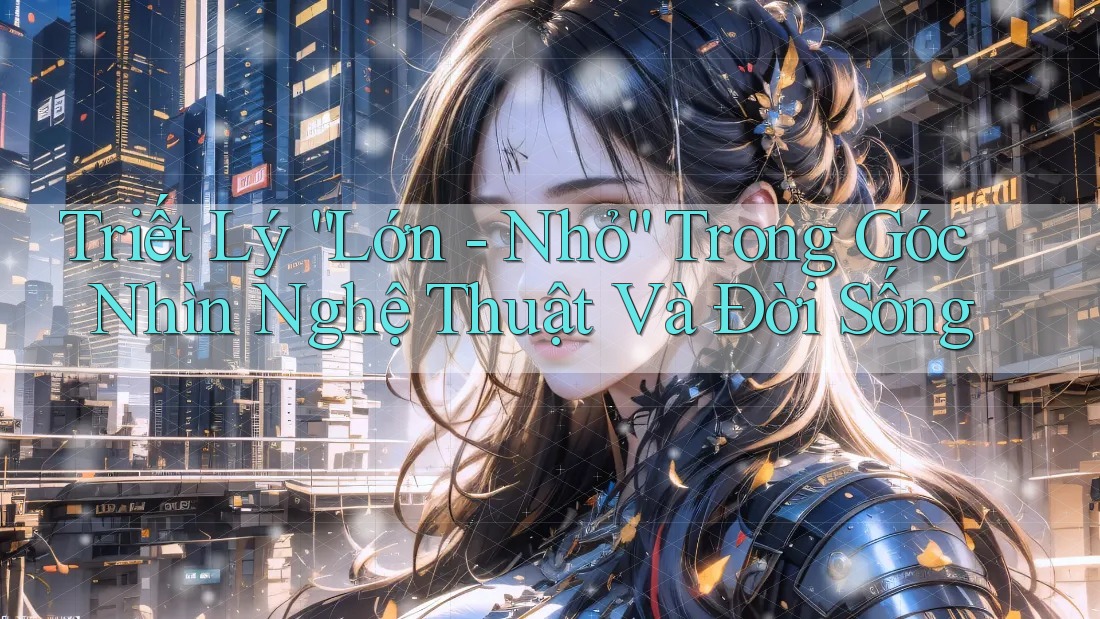 Triết Lý “Lớn - Nhỏ” Trong Góc Nhìn Nghệ Thuật Và Đời Sống Triết Lý “Lớn - Nhỏ” Trong Góc Nhìn Nghệ Thuật Và Đời Sống
