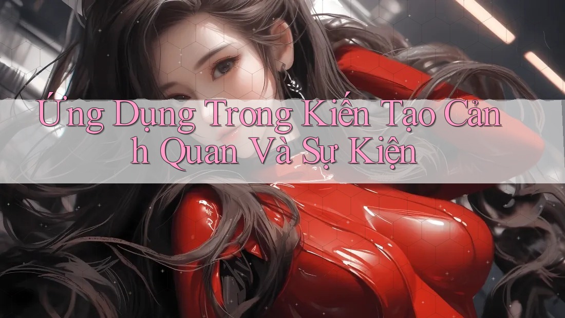 Ứng Dụng Trong Kiến Tạo Cảnh Quan Và Sự Kiện