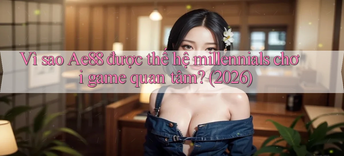 Vì sao Ae88 được thế hệ millennials chơi game quan tâm (2026)