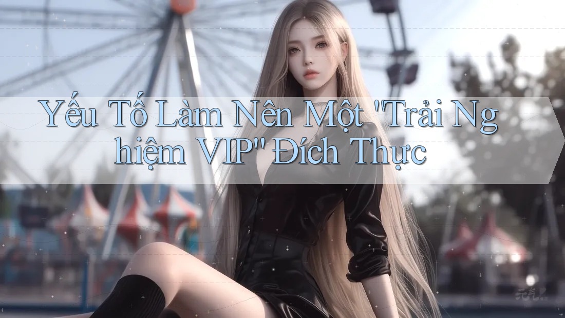 Yếu Tố Làm Nên Một “Trải Nghiệm VIP” Đích Thực
